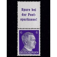 ALEMANIA 1941 ESTAMPILLAS SE-TENANT ZUSAMMENDRUCKE NUEVAS MINT MI S282 10 €